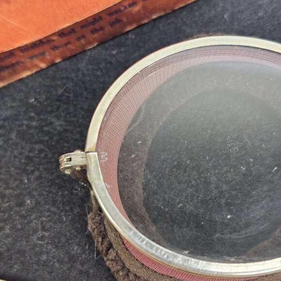 Willson D81 Safety Goggles Glasses With Box NOS Steampunk Motorcycle - Picture 16 of 16